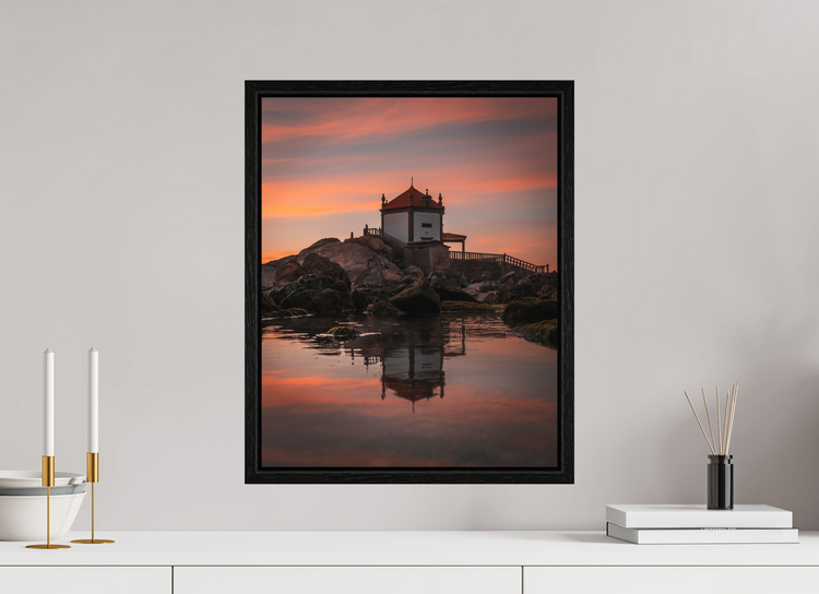 40 x 50 cm, Floater Frame Sr da Pedra chapel