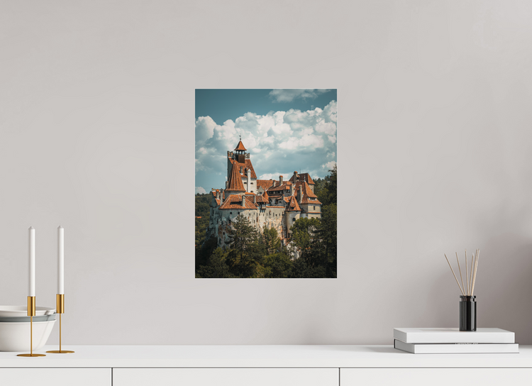 30 x 40 cm, Photo Print Under Acrylic Glass Bran Castle