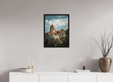 45 x 60 cm, Floater Frame Bran Castle