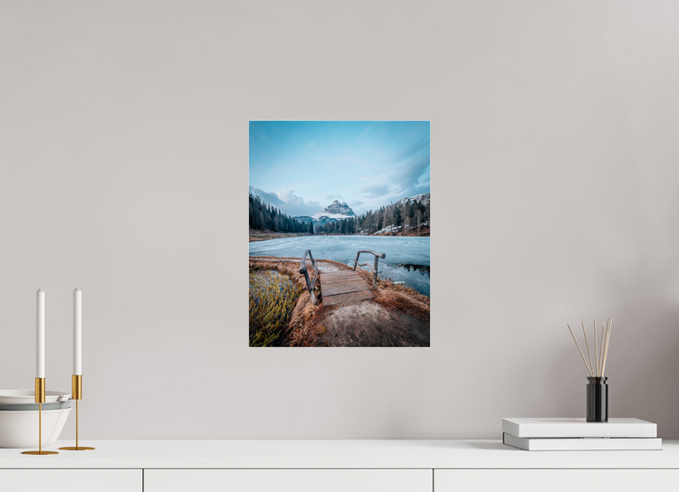 30 x 37.5 cm, Photo Print Under Acrylic Glass Lago d&