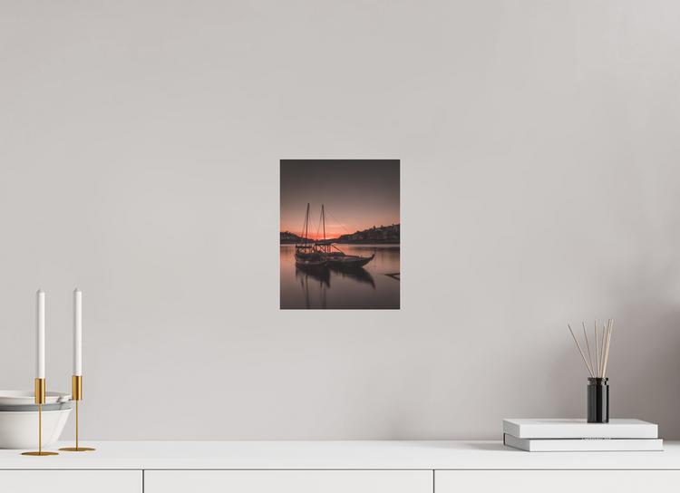 20 x 25 cm, Photo Print Under Acrylic Glass Barcos Rabelos