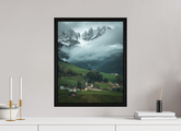 40 x 50 cm, Floater Frame Santa Magdalena - Dolomites