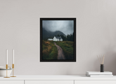 30 x 37.5 cm, Floater Frame Wee White House
