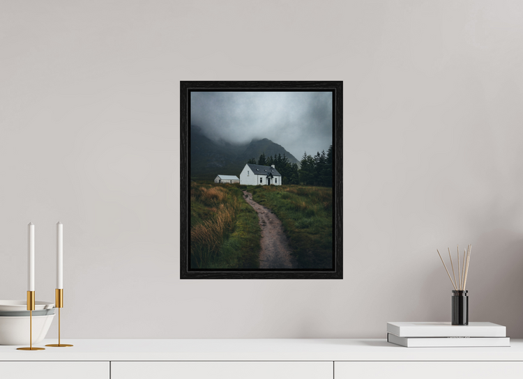 30 x 37.5 cm, Floater Frame Wee White House
