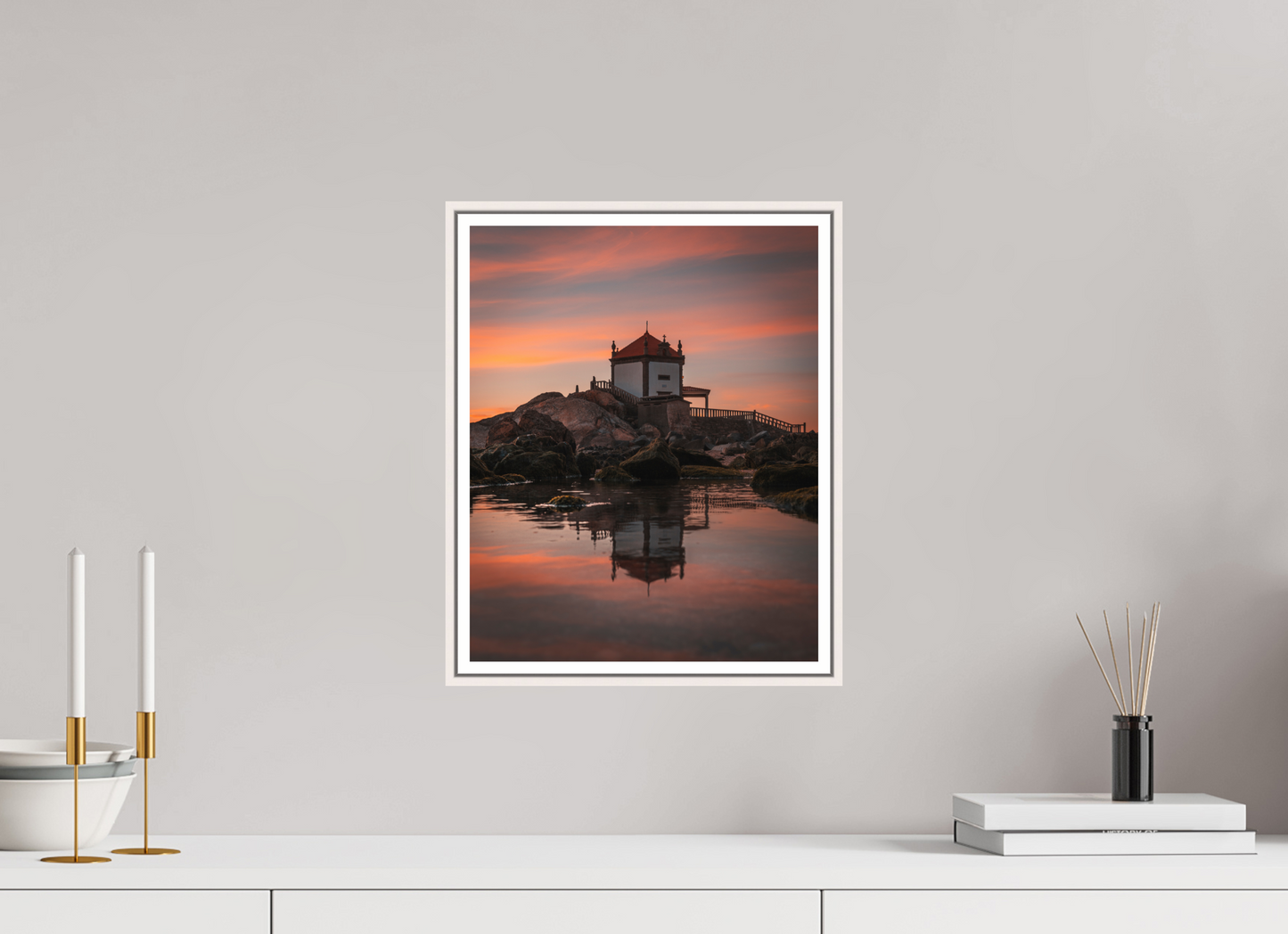 30 x 37.5 cm, Print under acrylic glass Sr da Pedra chapel