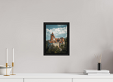 21 x 28 cm, Floater Frame Bran Castle