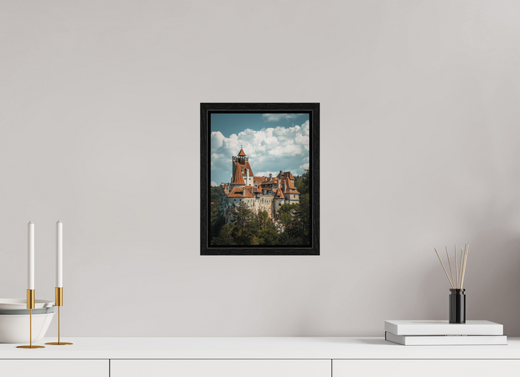 21 x 28 cm, Floater Frame Bran Castle