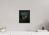 20 x 25 cm, Floater Frame Church in the Alps