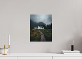 30 x 37.5 cm, Photo Print Under Acrylic Glass Wee White House