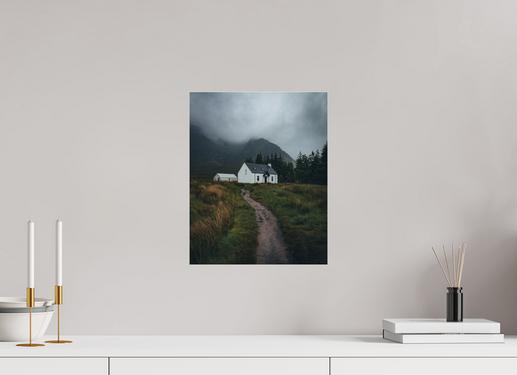 30 x 37.5 cm, Photo Print Under Acrylic Glass Wee White House
