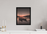 30 x 37.5 cm, Floater Frame Barcos Rabelos