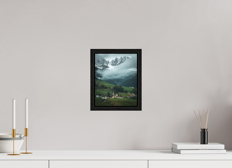 20 x 25 cm, Floater Frame Santa Magdalena - Dolomites