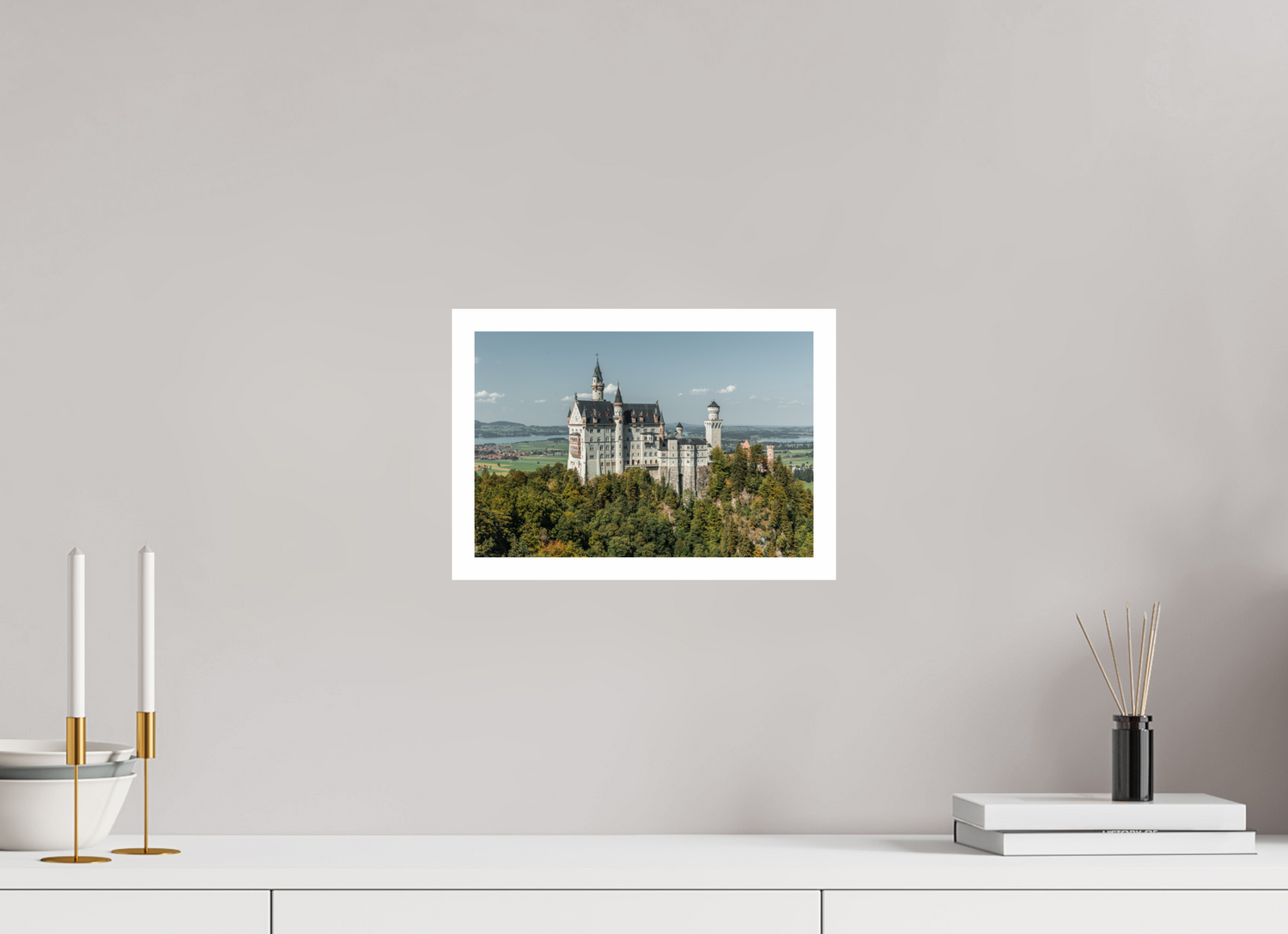 30 x 20 cm, Photo Print on Fuji Crystal DP II - RA Neuschwanstein Castle