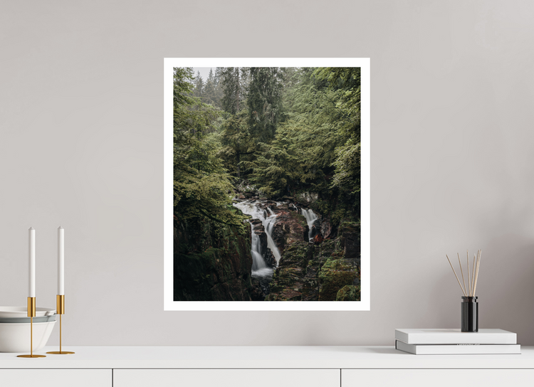 40 x 50 cm, Photo Print on Fuji Crystal DP II - RA Braan Waterfall