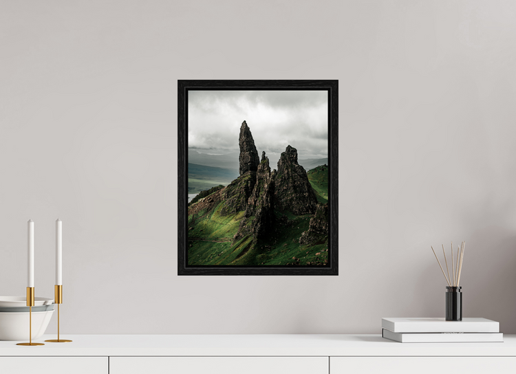 30 x 37.5 cm, Floater Frame The Old Man of Storr