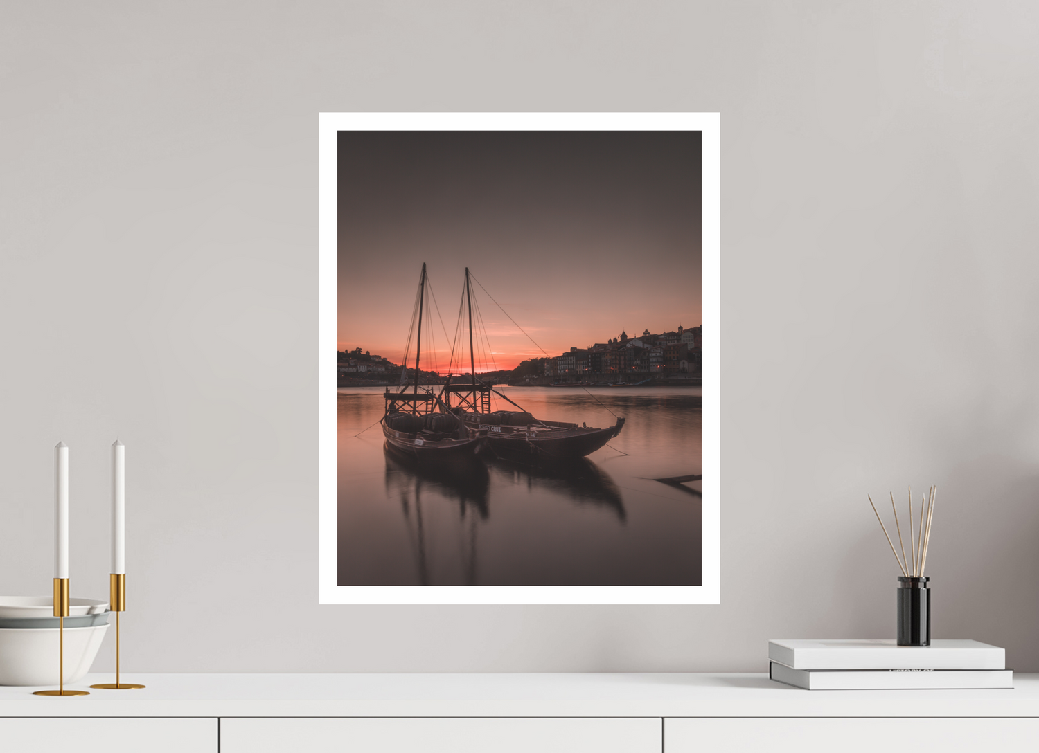40 x 50 cm, Photo Print on Fuji Crystal DP II - RA Barcos Rabelos