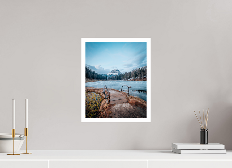 30 x 37.5 cm, Photo Print on Fuji Crystal DP II - RA Lago d&