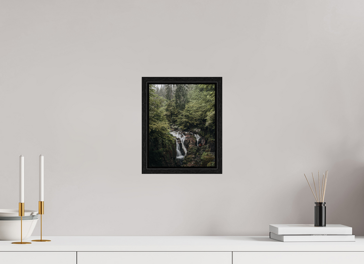 20 x 25 cm, Floater Frame Braan Waterfall