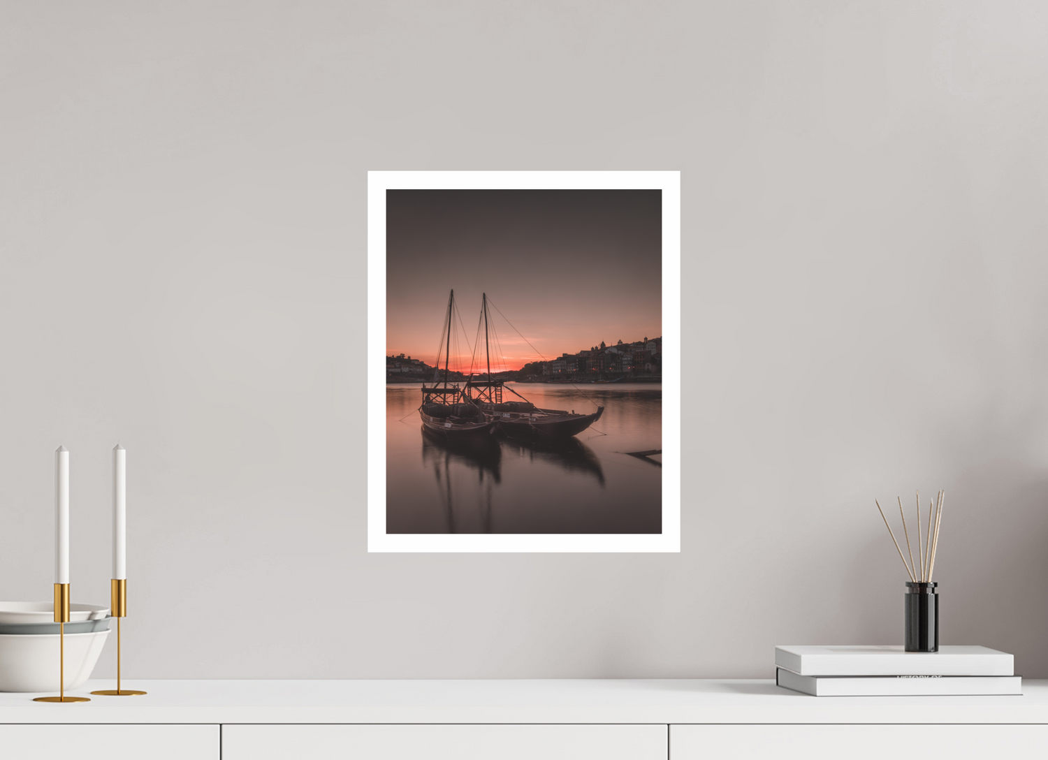 30 x 37.5 cm, Photo Print on Fuji Crystal DP II - RA Barcos Rabelos