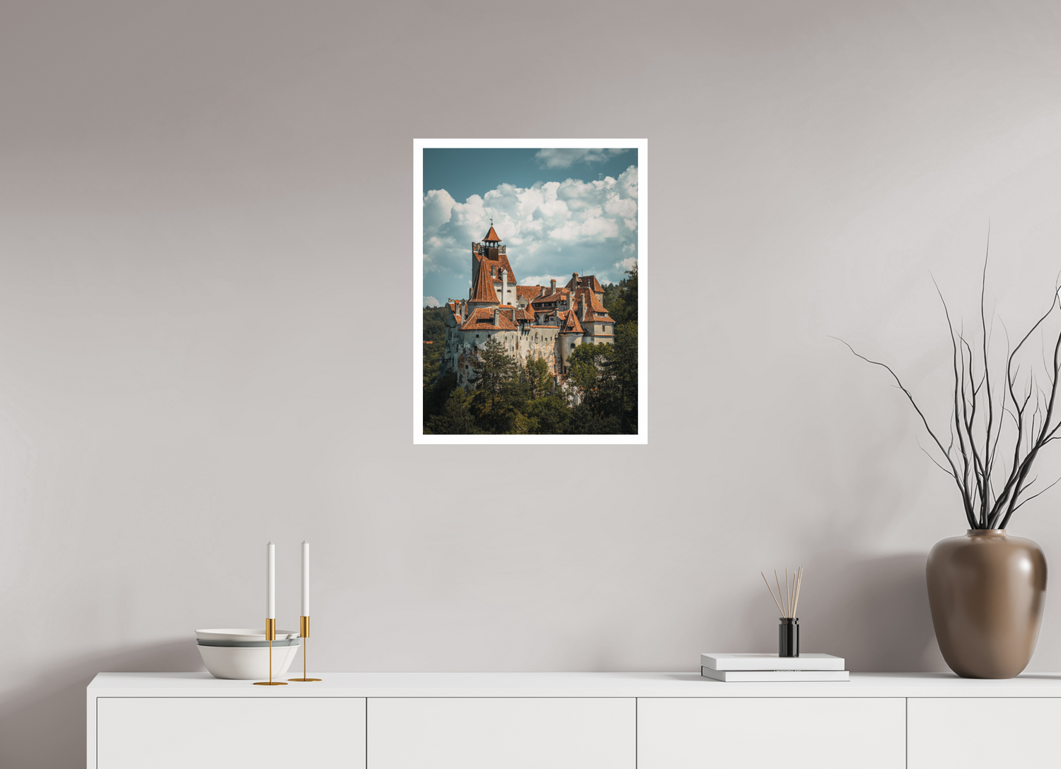 45 x 60 cm, Photo Print on Fuji Crystal DP II - RA Bran Castle