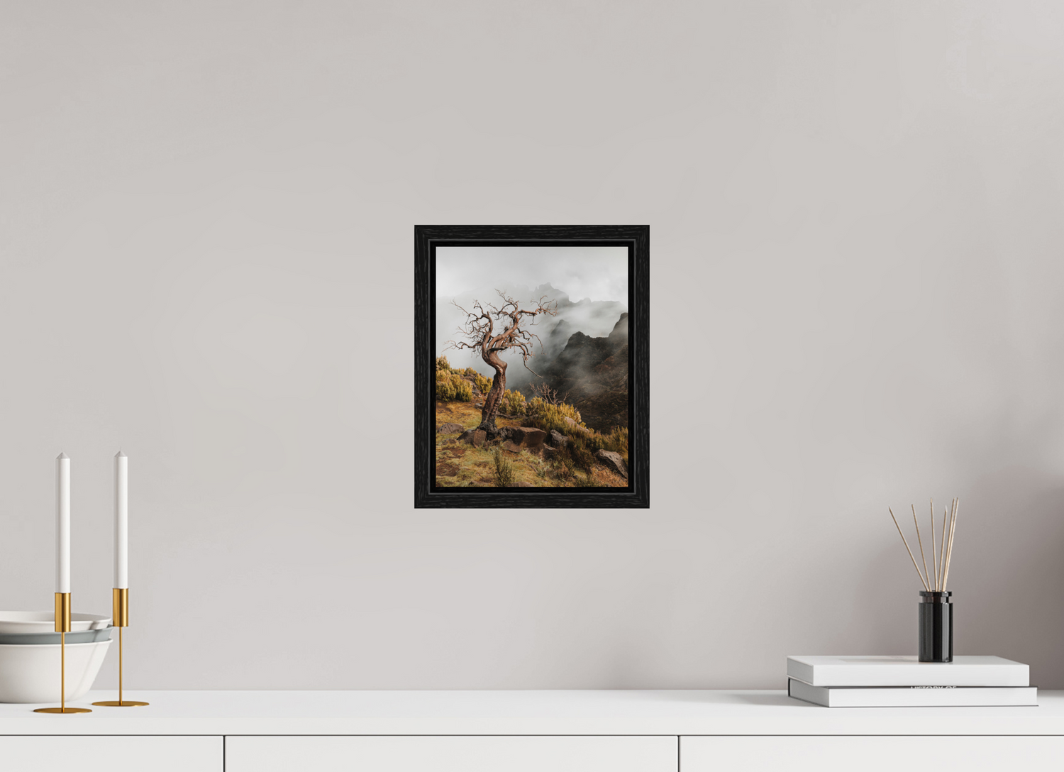 20 x 25 cm, Floater Frame Dead Tree