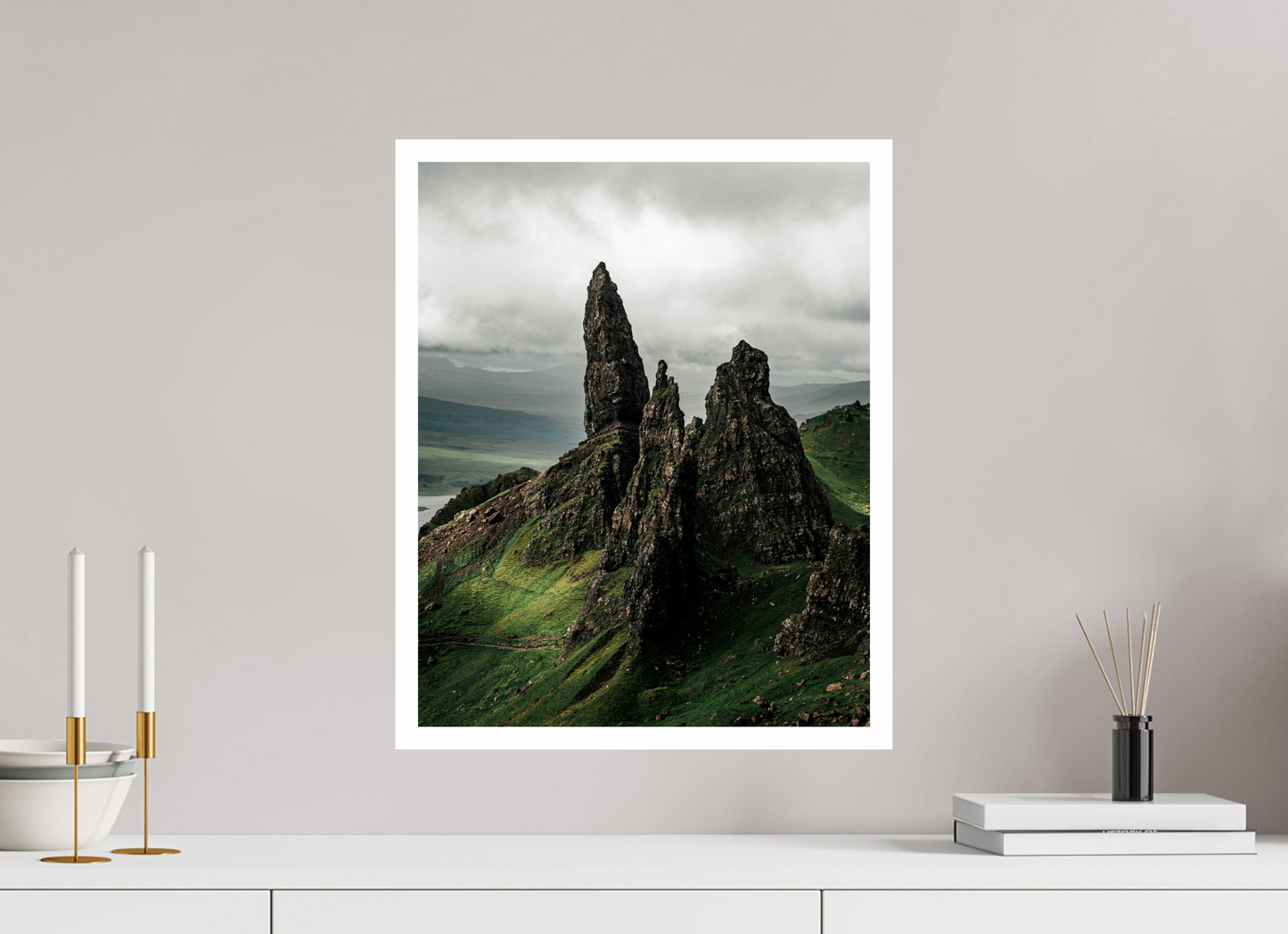 40 x 50 cm, Photo Print on Fuji Crystal DP II - RA The Old Man of Storr