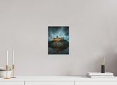 20 x 26.9 cm, Photo Print Under Acrylic Glass Almourol Castle